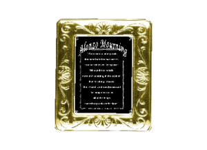 A MOURNING eGreeting Poster Frame