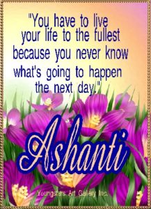 ASHANTI eGreeting Card