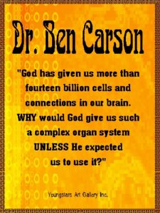B CARSON eGreeting Poster