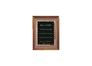 B COSBY eGreeting Card Frame
