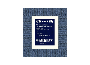C BARKLEY eGreeting Poster Frame