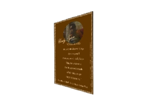 C TYSON eGreeting Poster Print