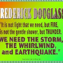 F DOUGLASS eGreeting Poster