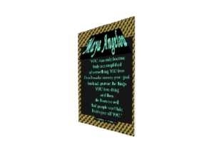 M ANGELOU eGreeting Poster Print