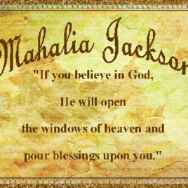 M JACKSON eGreeting Poster