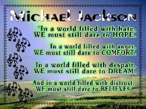 M JACKSON eGreeting Poster