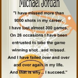 M JORDAN eGreeting Poster