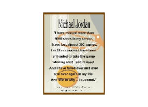 M JORDAN eGreeting Poster Email