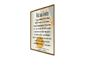 M JORDAN eGreeting Poster Print