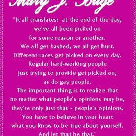 MJ BLIGE eGreeting Poster