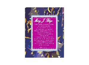 MJ BLIGE eGreeting Poster Frame