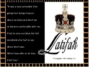 Q LATIFAH eGreeting Poster
