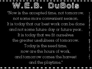 WEB DuBOIS eGreeting Poster