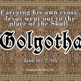 GOLGOTHA eGreeting Poster