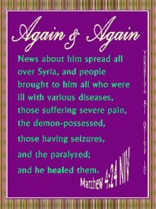 HEALED eGreeting Poster