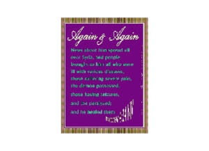 HEALED eGreeting Poster Email