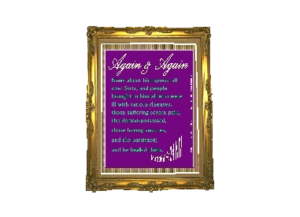 HEALED eGreeting Poster Frame