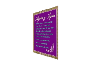 HEALED eGreeting Poster Print