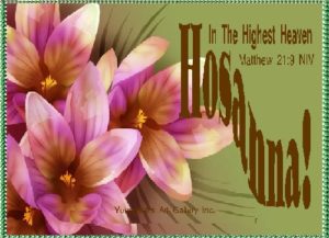 HOSANNA eGreeting Card