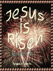 RISEN eGreeting Poster