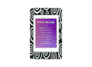 S WILLIAMS eGreeting Poster Frame