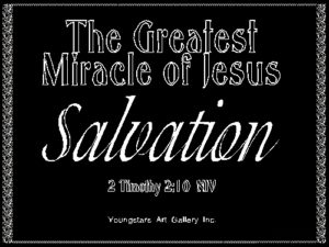 SALVATION eGreeting Poster