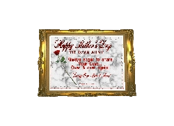 AUNT eGreeting Card Frame