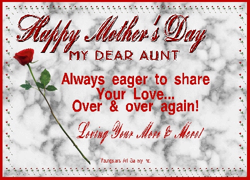 AUNT eGreeting Card