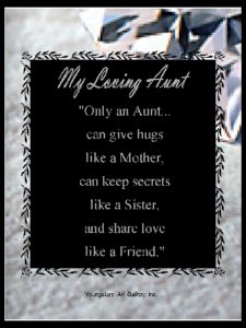 AUNT eGreeting Poster