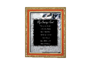AUNT eGreeting Poster Frame