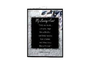 AUNT eGreeting Poster Print