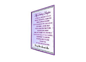 DAUGHTER eGreeting Poster Print