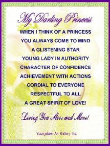 DAUGHTER eGreeting Poster