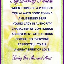 DAUGHTER eGreeting Poster