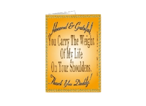 FATHER eGreeting Poster Print