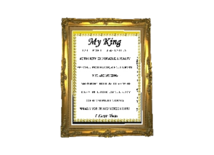 FATHER eGreeting Poster Frame
