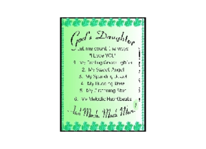 GODDAUGHTER eGreeting Poster Email