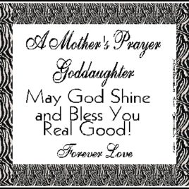 GODDAUGHTER eGreeting Poster