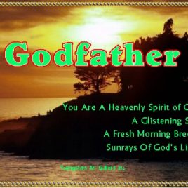 GODFATHER eGreeting Poster