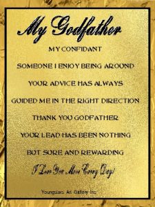GODFATHER eGreeting Poster