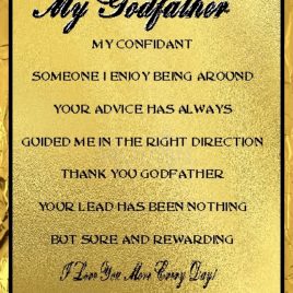 GODFATHER eGreeting Poster
