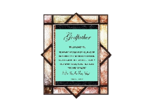 GODFATHER eGreeting Poster Frame