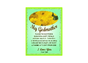 GODMOTHER eGreeting Poster Email