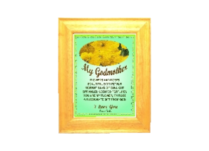GODMOTHER eGreeting Poster Frame