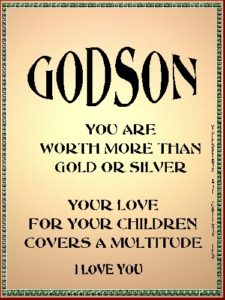 GODSON eGreeting Poster
