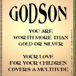 GODSON eGreeting Poster