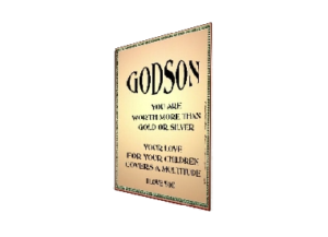 GODSON eGreeting Poster Print