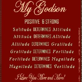GODSON eGreeting Poster