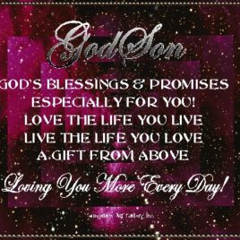 GODSON eGreeting Poster