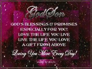 GODSON eGreeting Poster